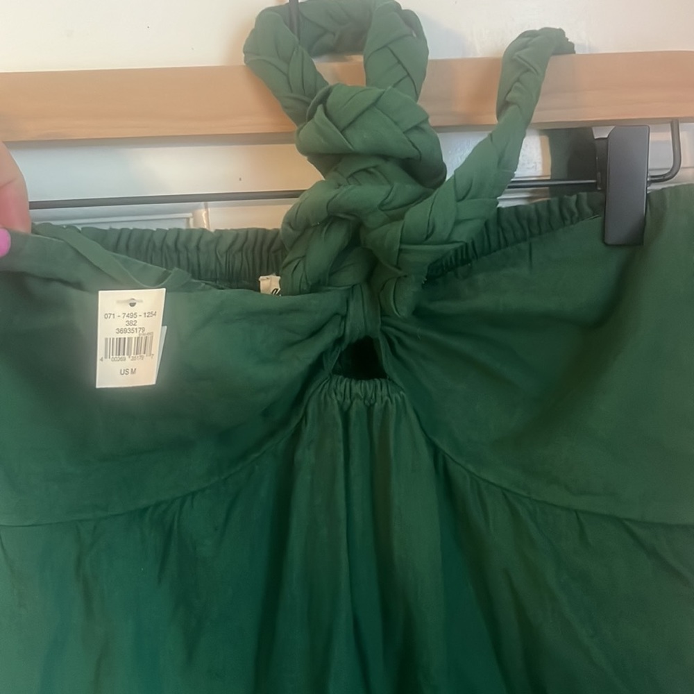 Aerie Hunter Green Summer Maxi Dress - Picture 2 of 2